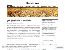 Tablet Screenshot of irevolutions.org